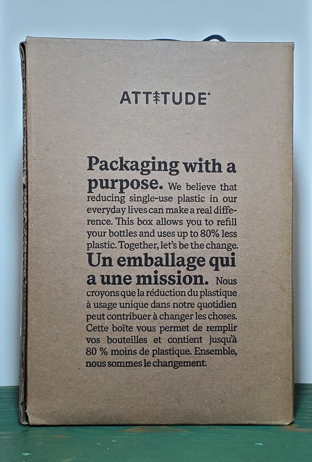 Attitude Soothing White Tea Leaves Shower Gel Eco Refill 2L