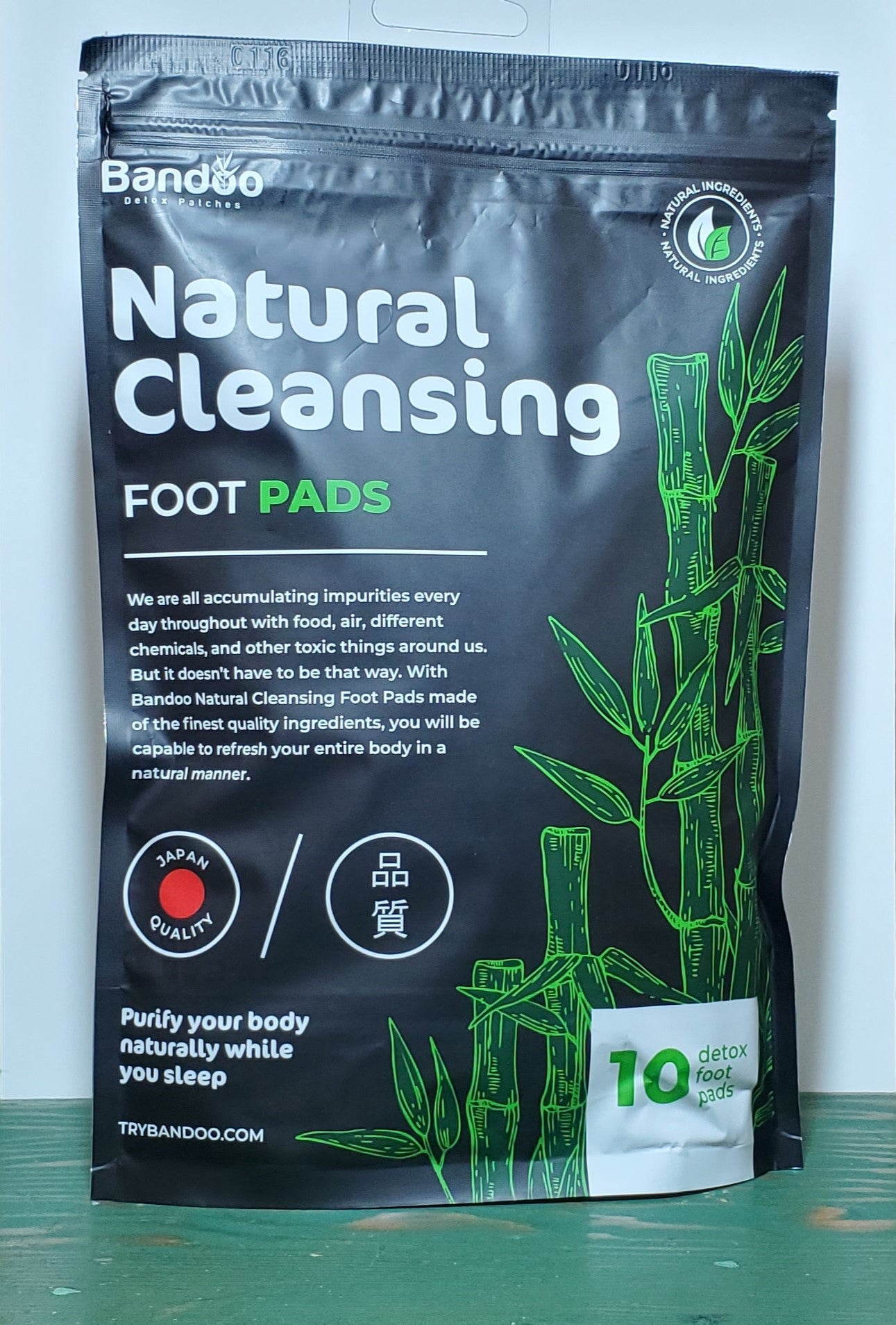 Bandoo Natural Cleansing Detox Foot Pads