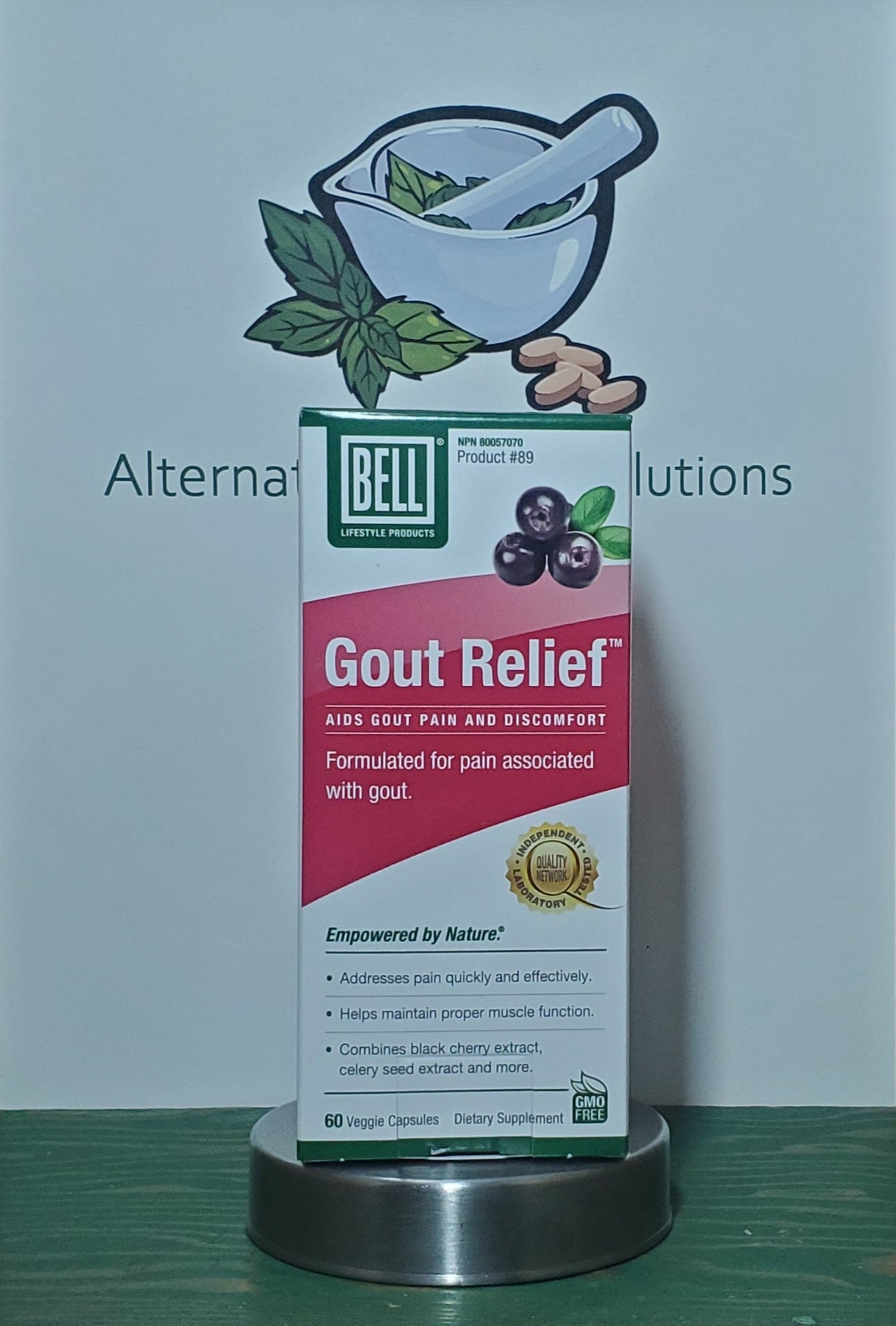 Bell #89 Gout Relief 60 capsules
