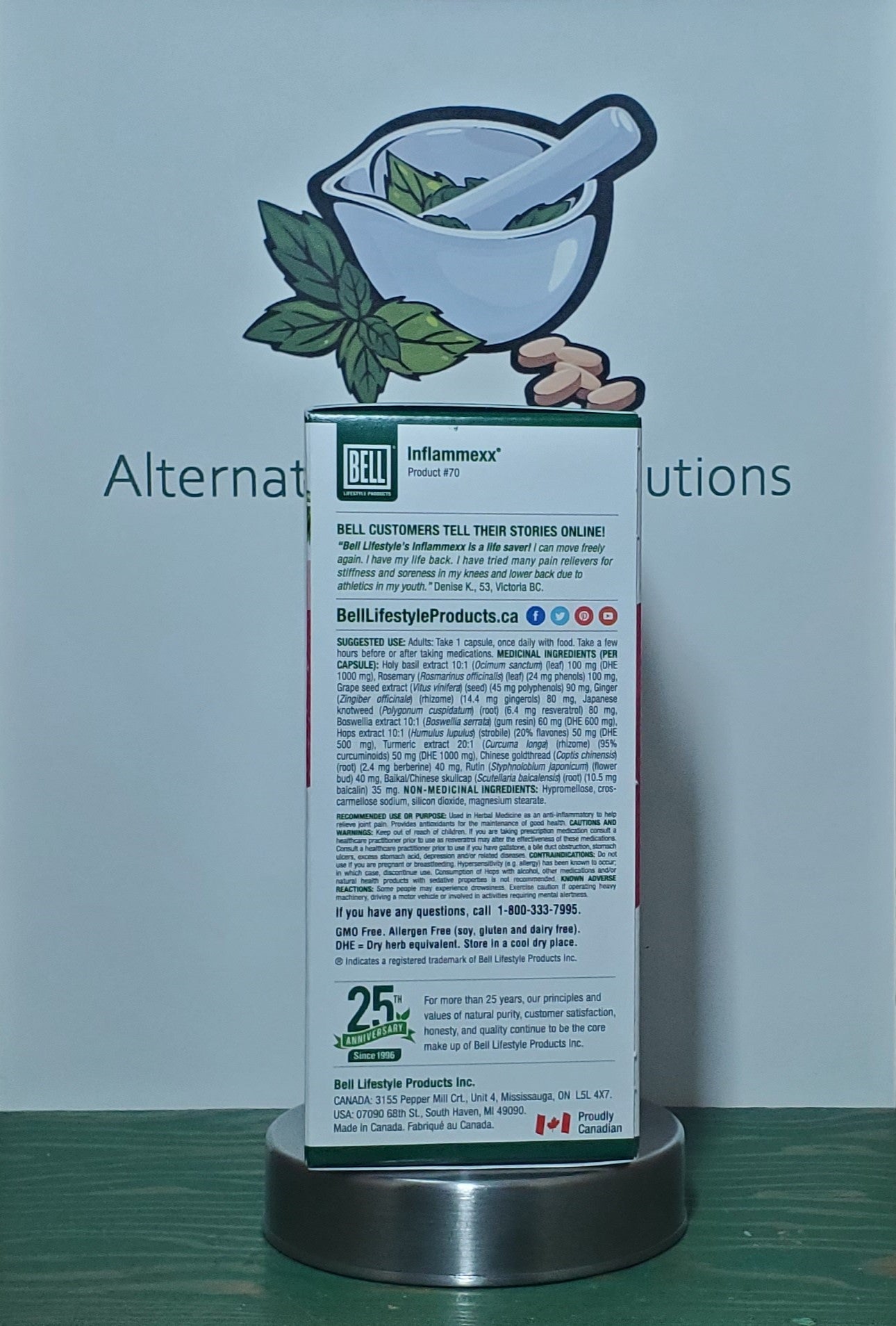 Bell #70 Inflammexx 90 capsules