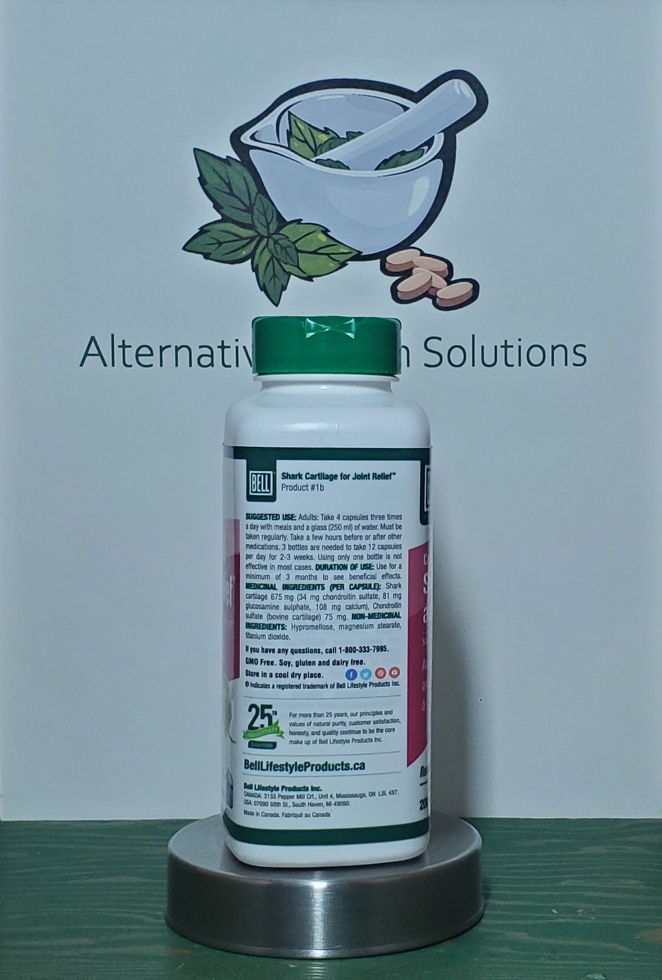 Bell #1b Shark Cartilage for Joint Relief 200 capsules