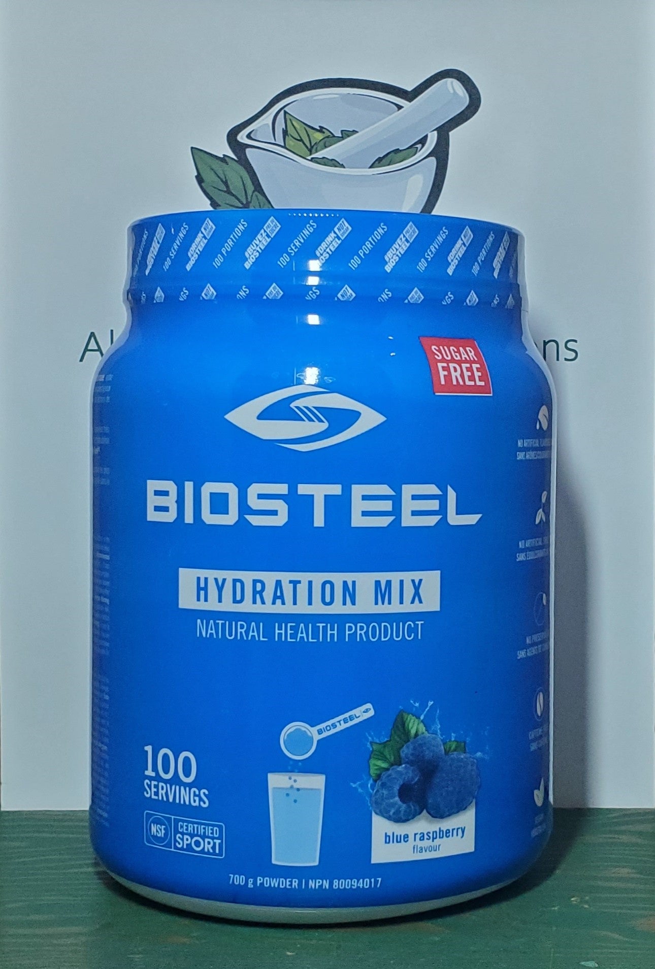 Biosteel Blue Raspberry Hydration Mix 700g - 100 servings