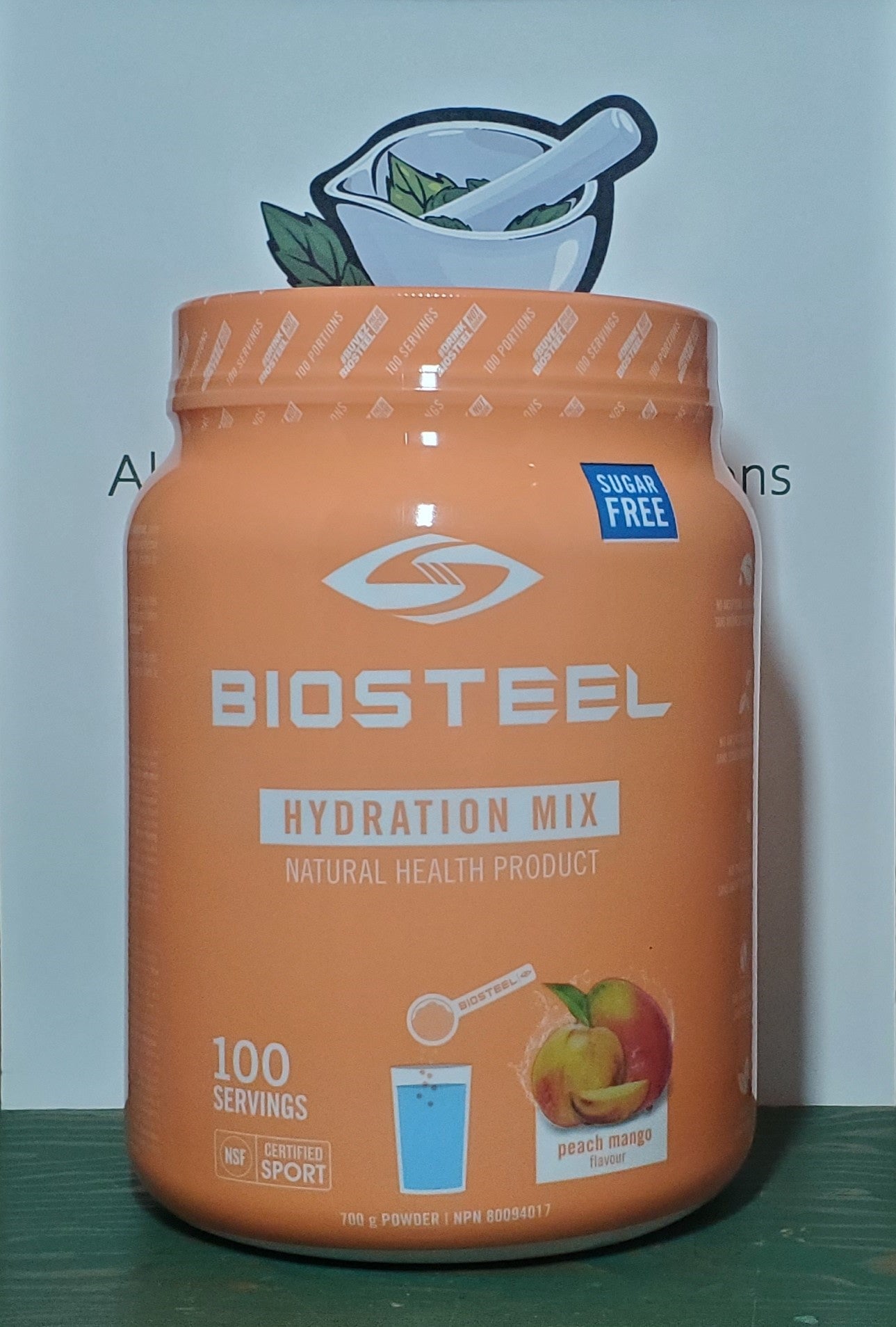 Biosteel Peach Mango Hydration Mix 700g - 100 servings