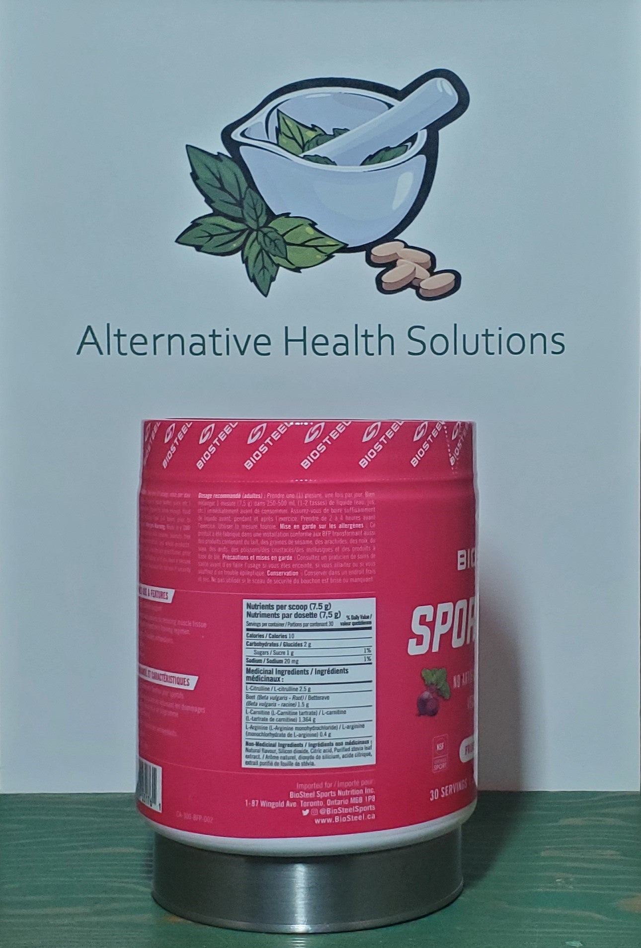 Biosteel Sport Beets Fruit Punch Flavour 225g - 30 servings