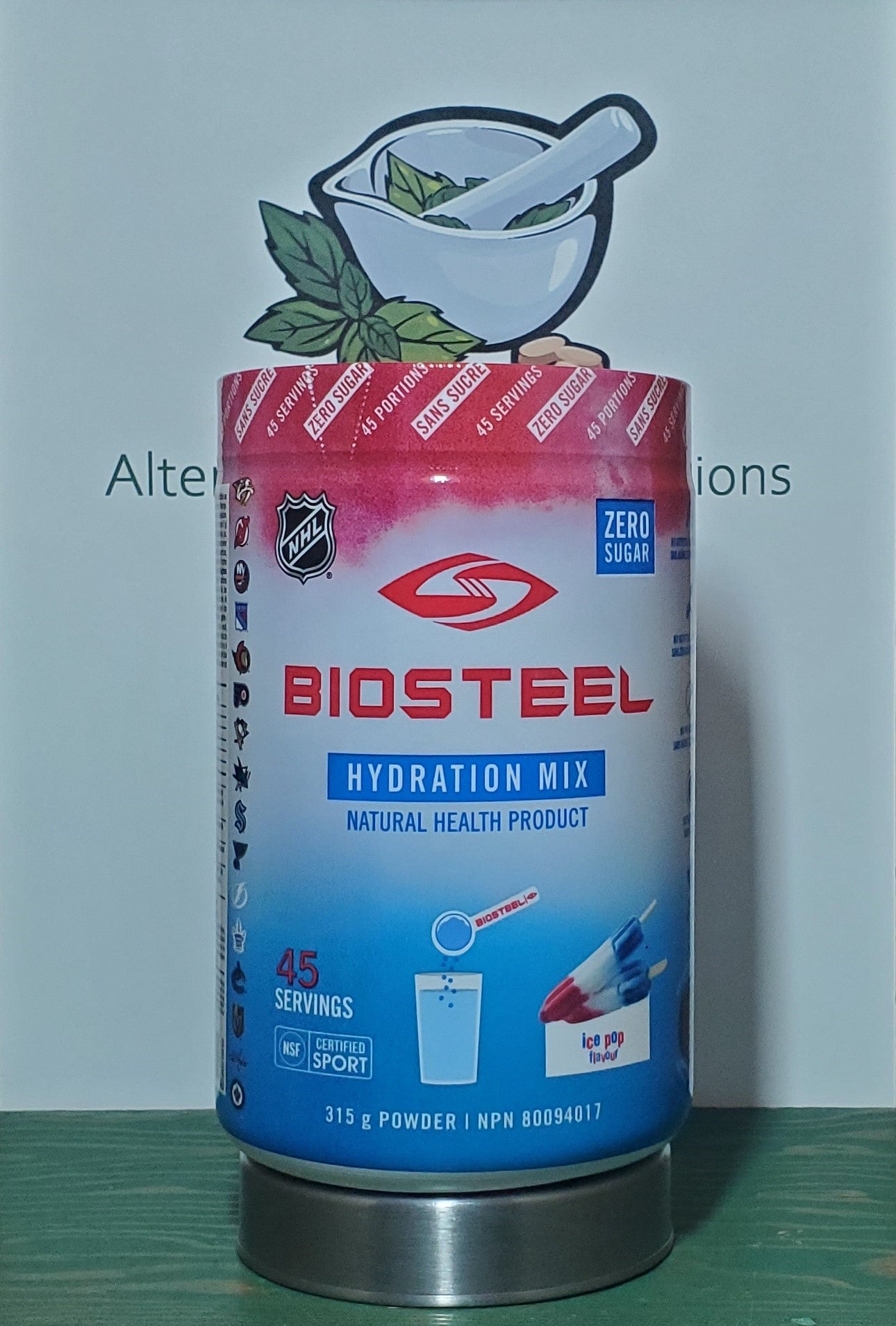 Biosteel Ice Pop Hydration Mix 315g - 45 servings