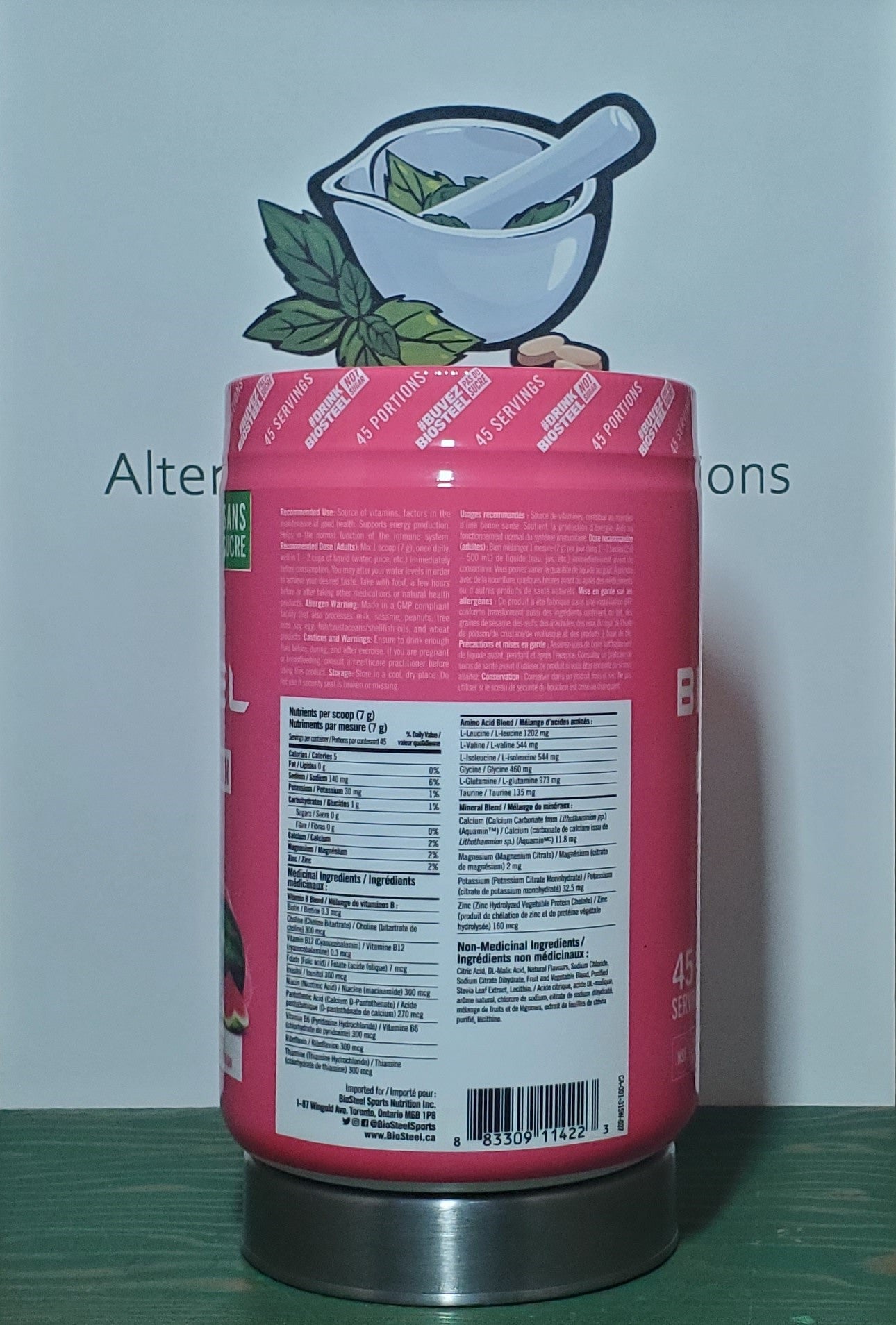 Biosteel Watermelon Hydration Mix 315g - 45 servings