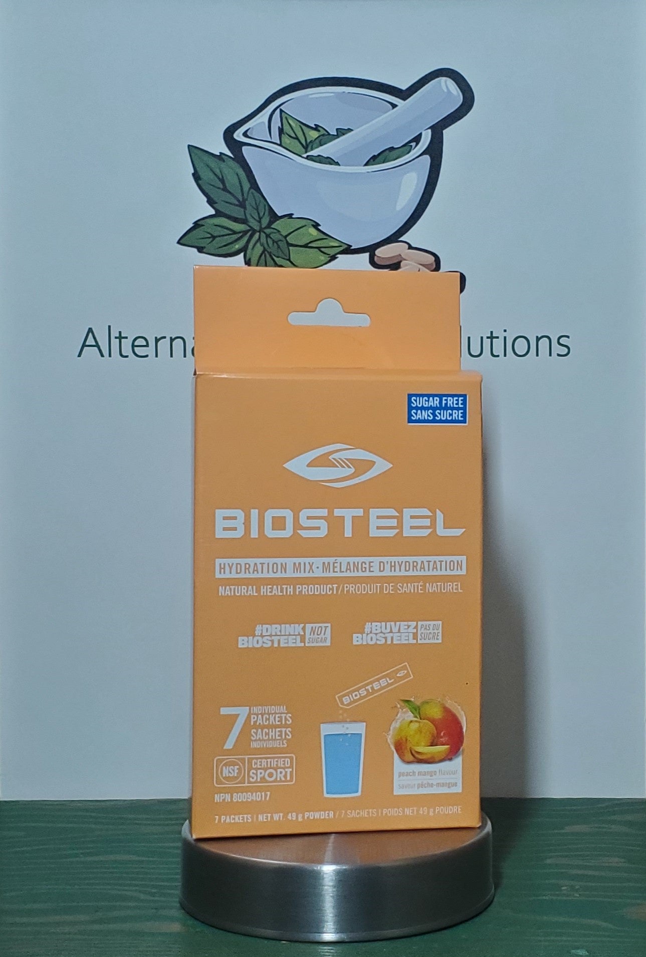 Biosteel Peach Mango Hydration Mix 7 packets