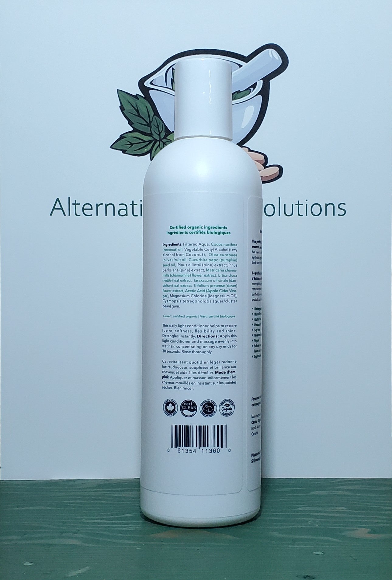 Carina Organics Unscented Daily Light Conditioner 360ml