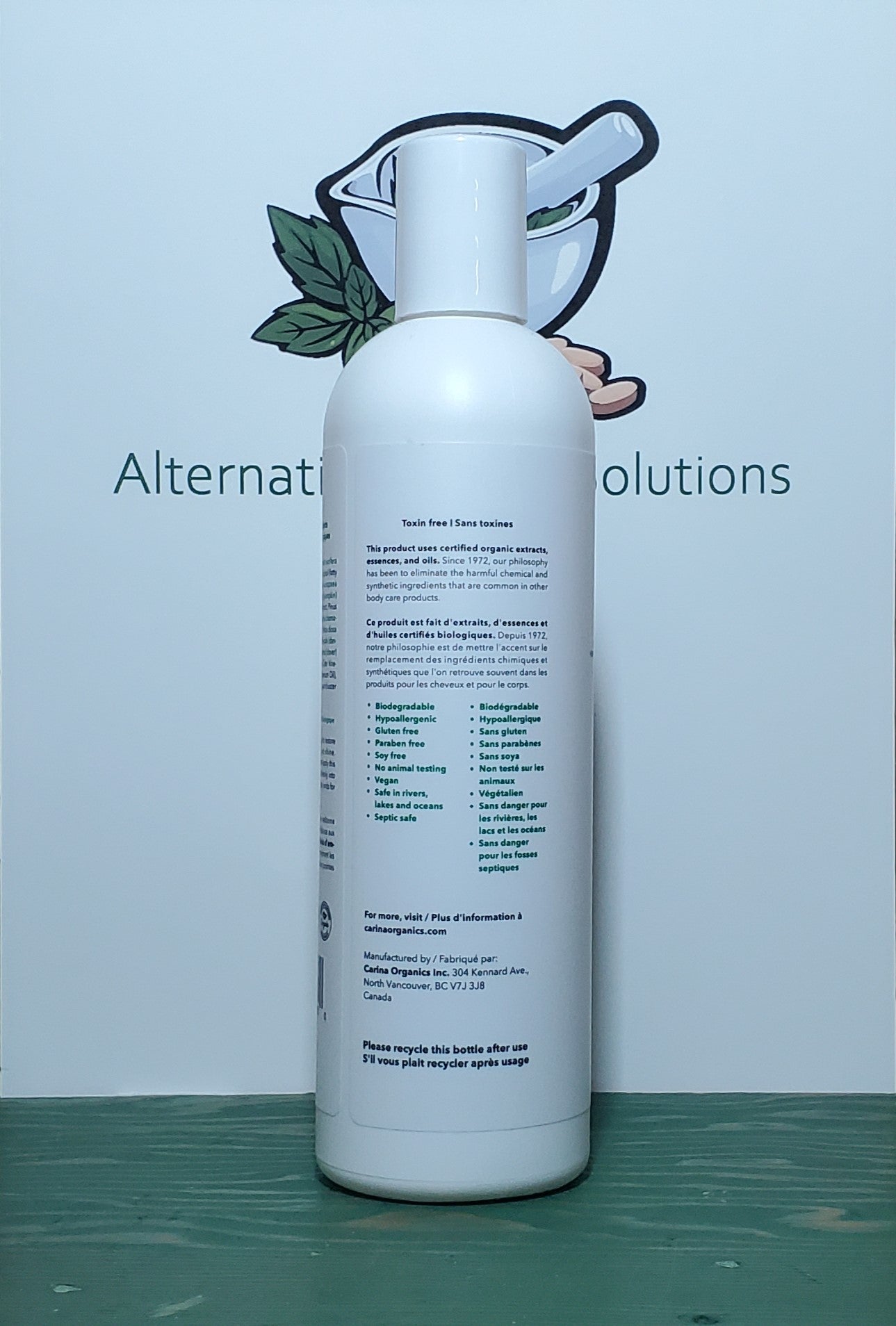 Carina Organics Unscented Daily Light Conditioner 360ml