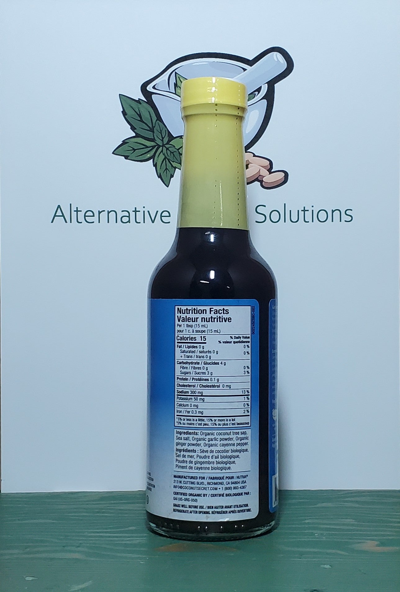 Coconut Secret Organic Garlic Sauce 296ml