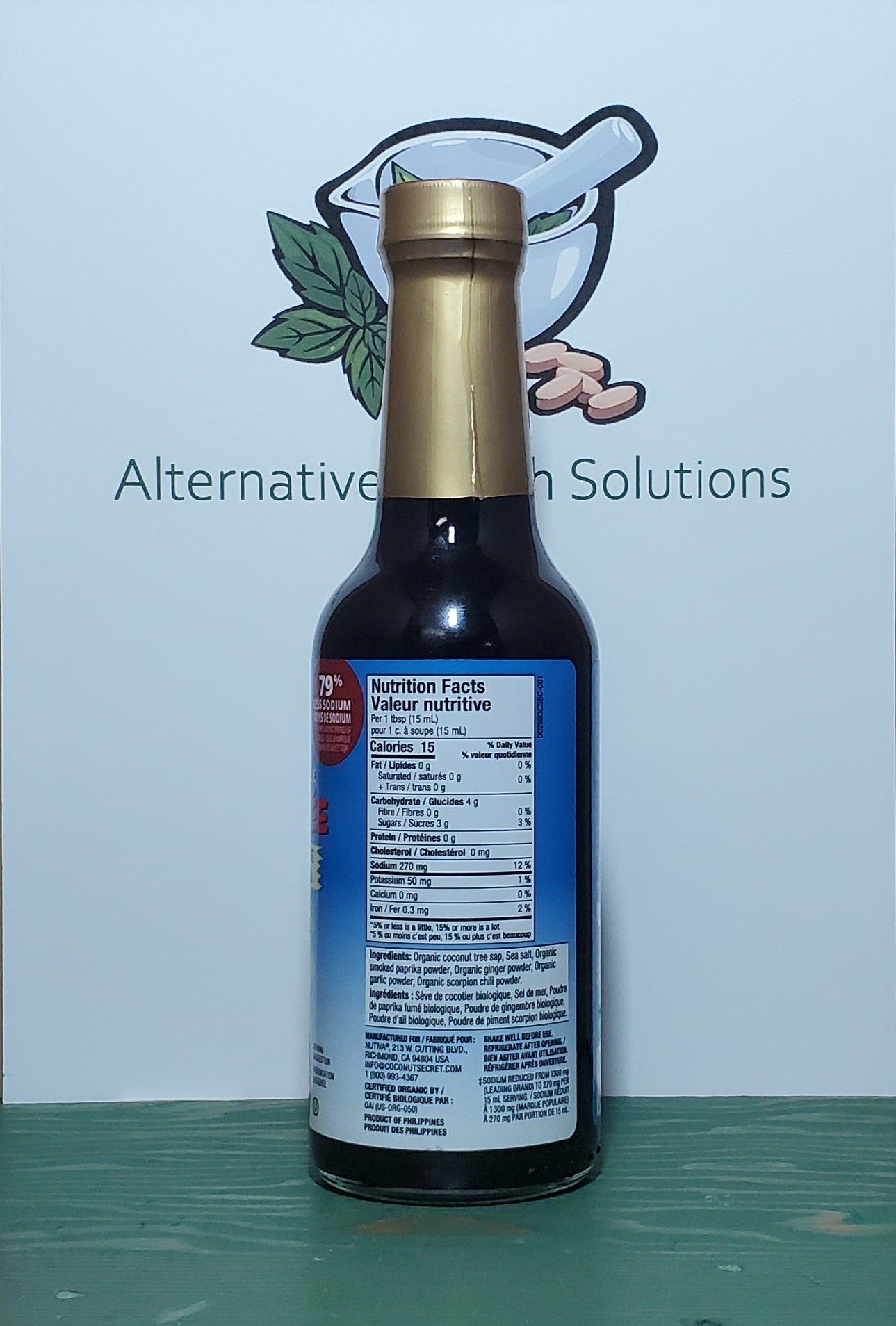 Coconut Secret Organic Spicy Soy Sauce Substitute 296ml