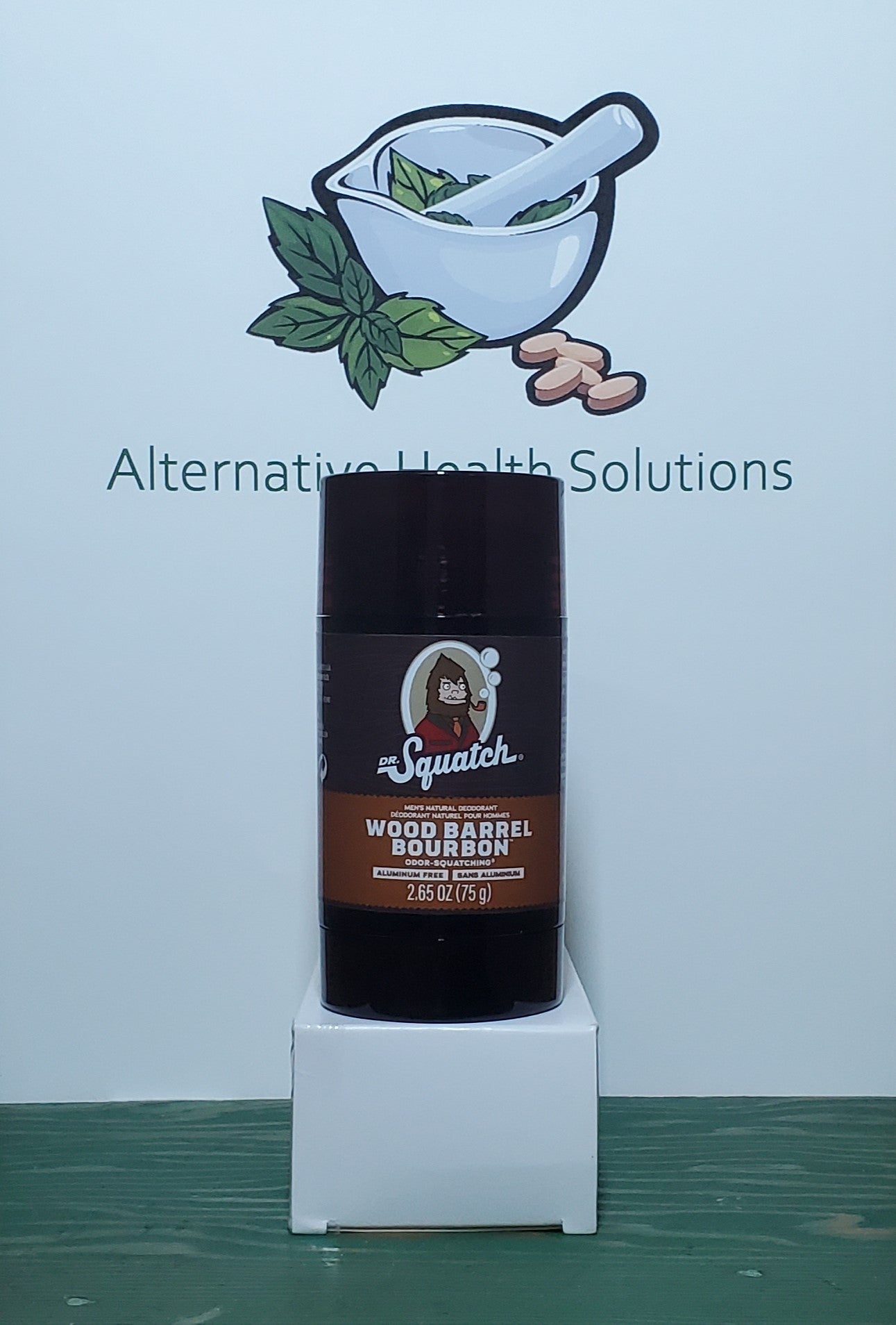 Dr. Squatch Wood Barrel Bourbon Deodorant 75g