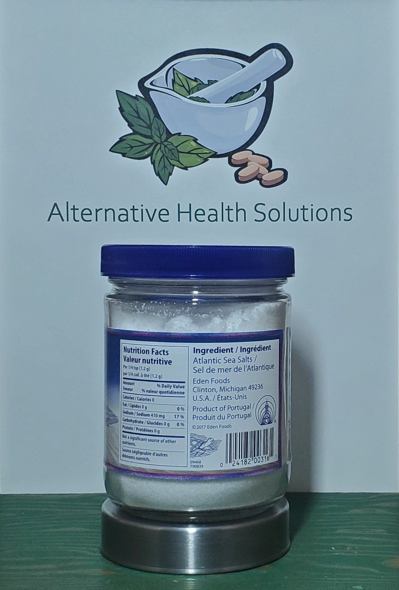 Eden Portuguese Sea Salt 454g