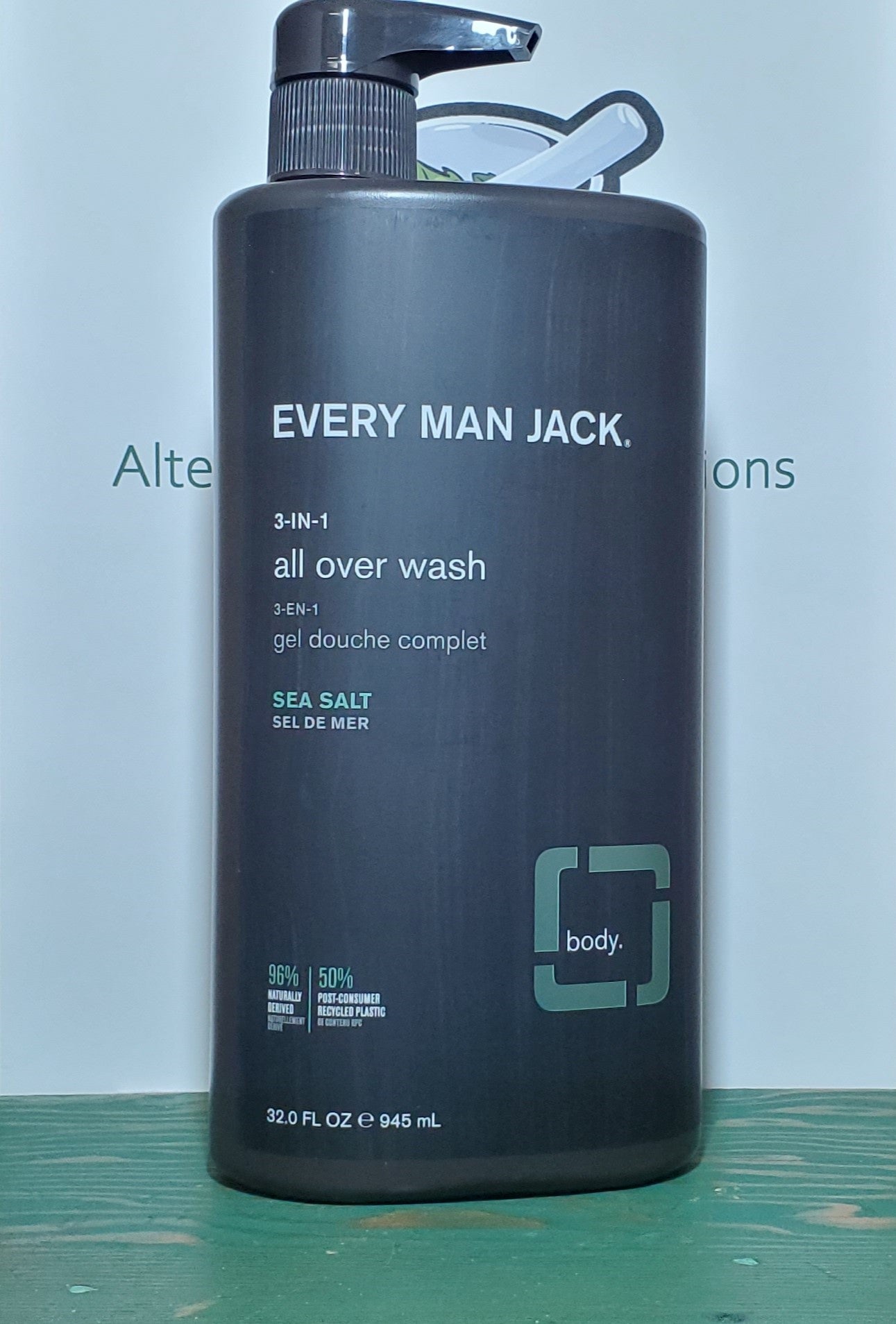 Every Man Jack 3-in-1 All Over Wash Sea Salt 945ml