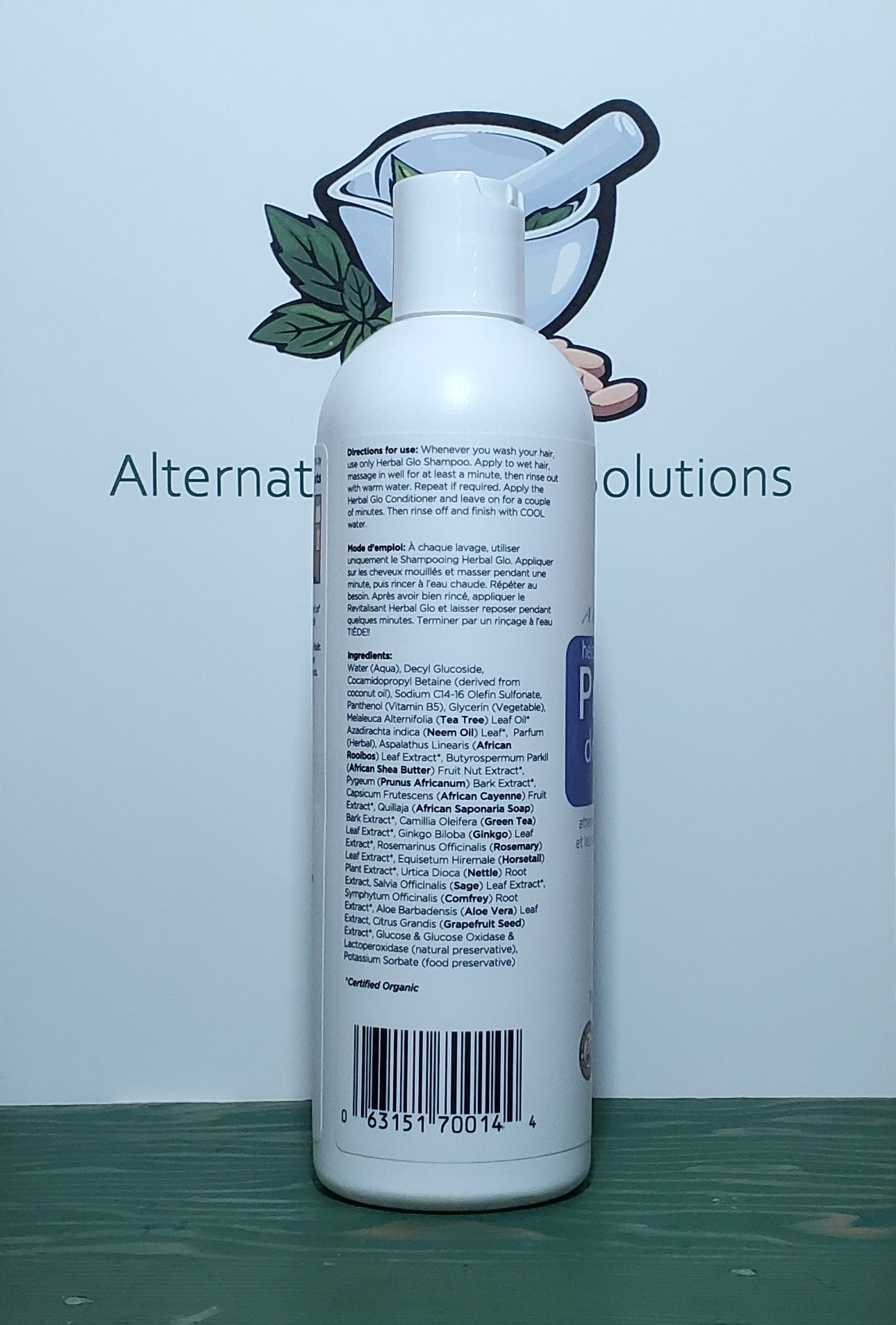 Herbal Glo Pro Scalp Dry & Itch Relief Shampoo 350ml