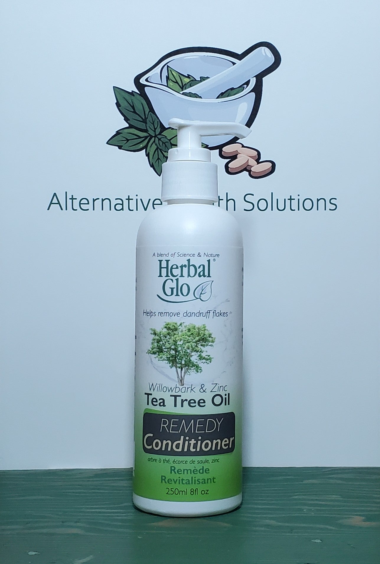 Herbal Glo Willow Bark & Zinc Tea Tree Oil Conditioner 250ml