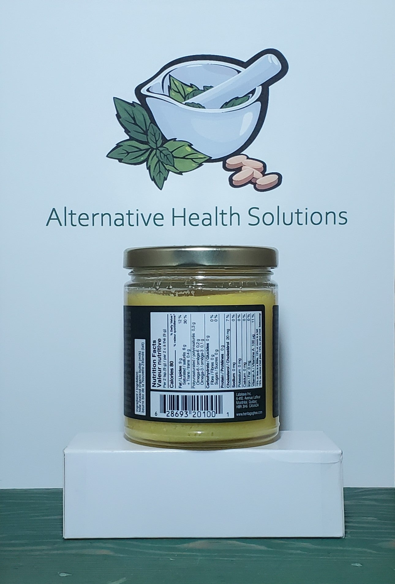 Heritage Ghee Organic Grass Fed Clarified Butter 200g