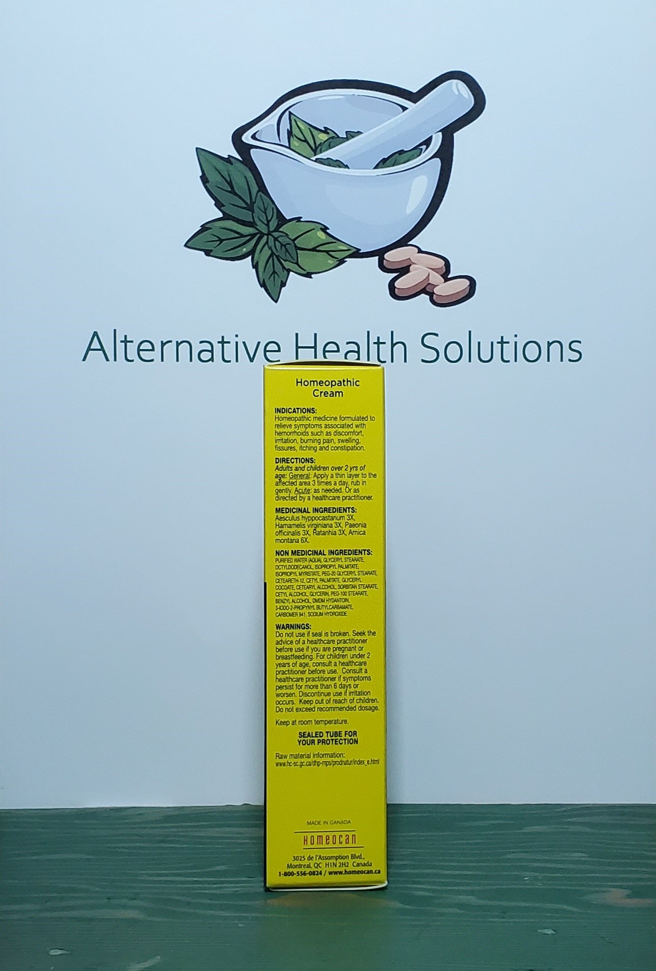 Homeocan Hemorrhoid Cream 50g