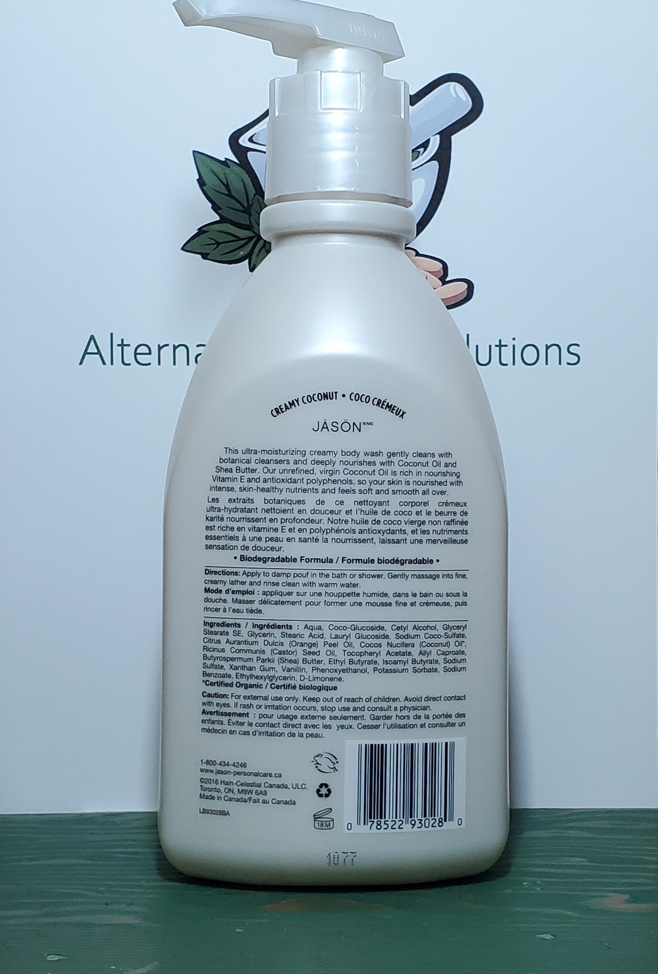 Jason Soothing Creamy Coconut Body Wash 887ml