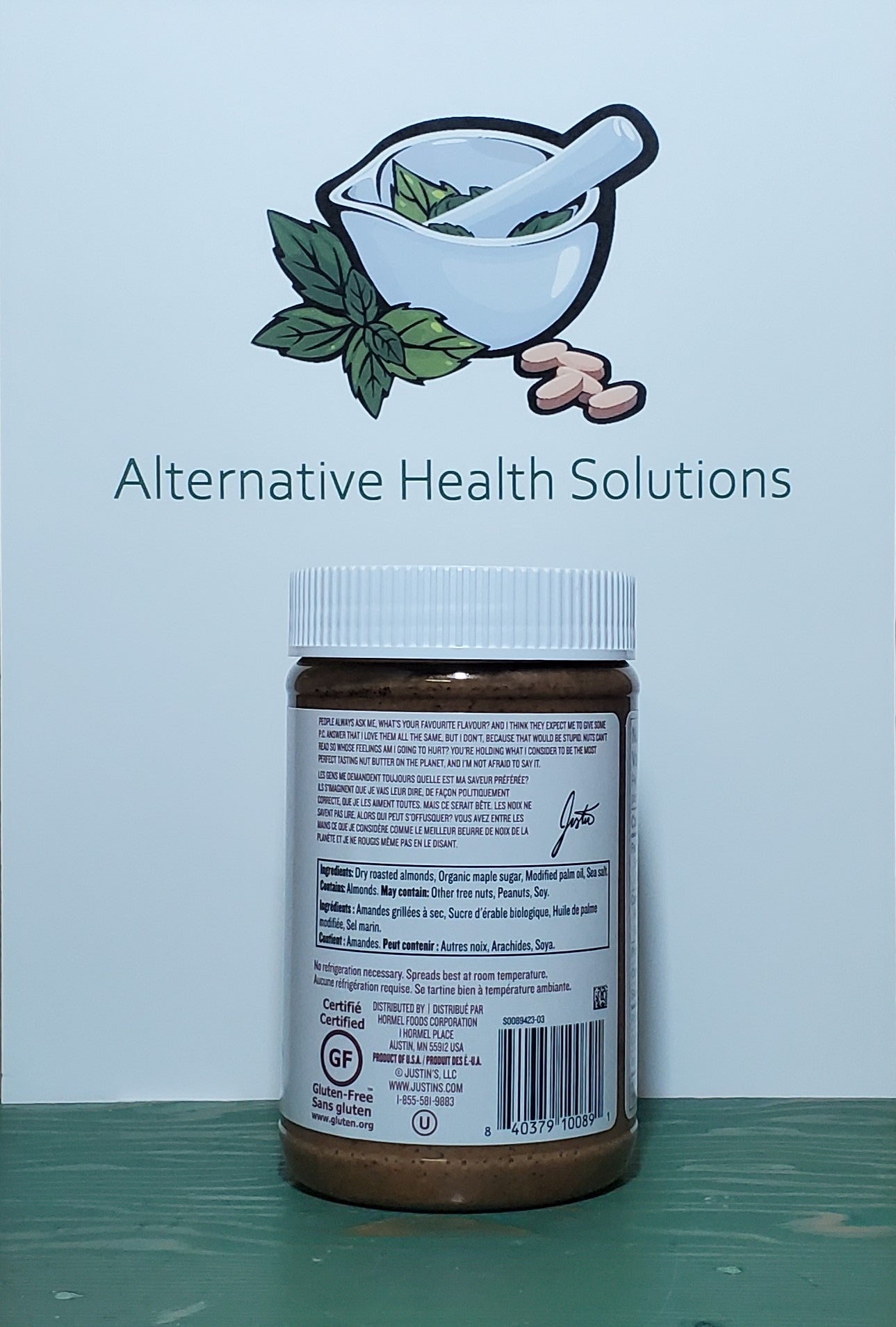 Justin's Maple Almond Butter 454g