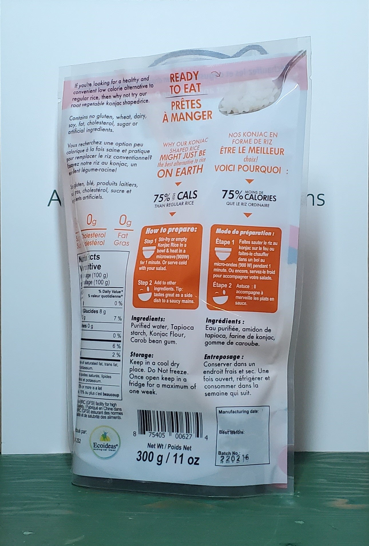 Better Than Foods Rice Shaped Konjac 300g