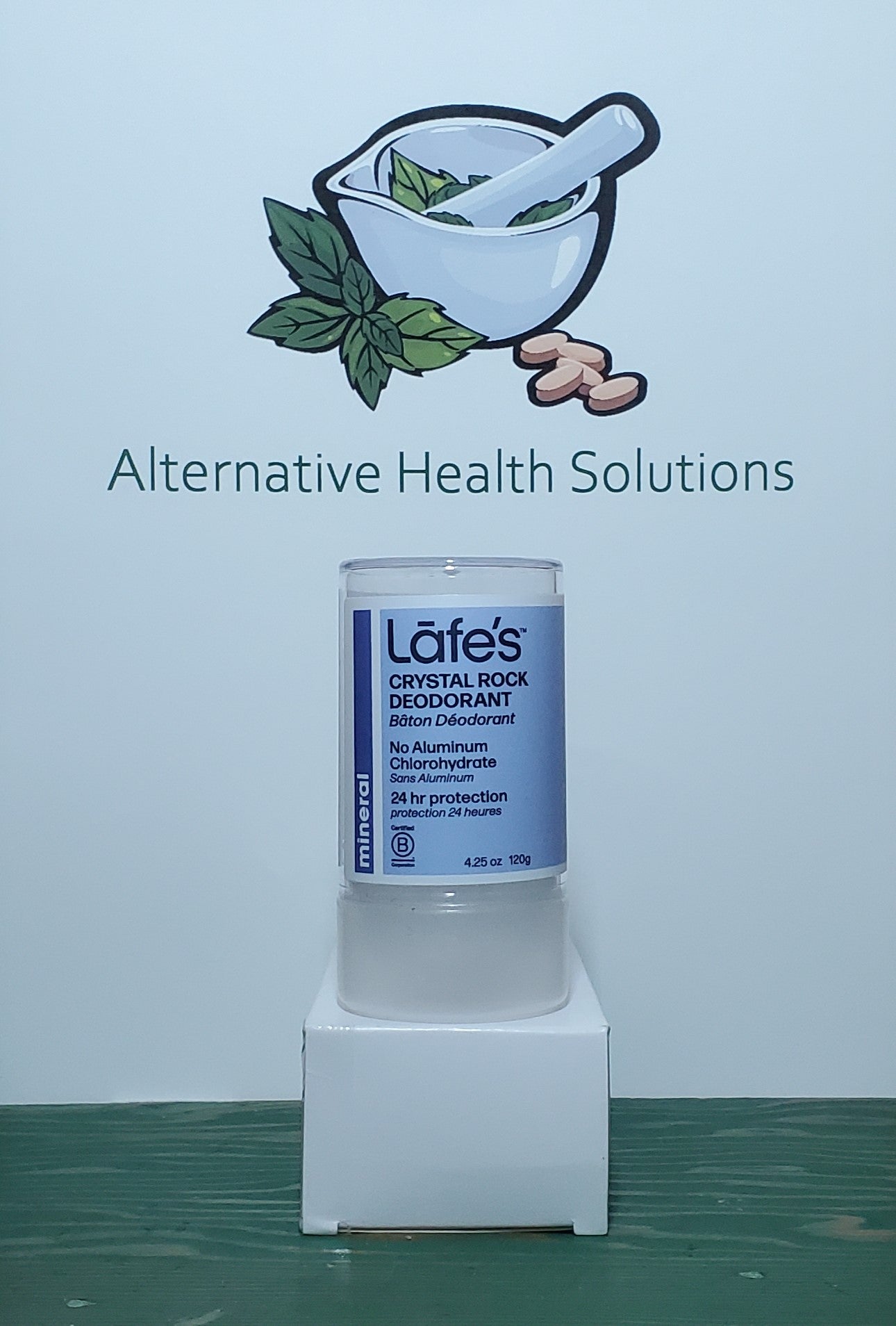 Lafe's Crystal Rock Deodorant 120g