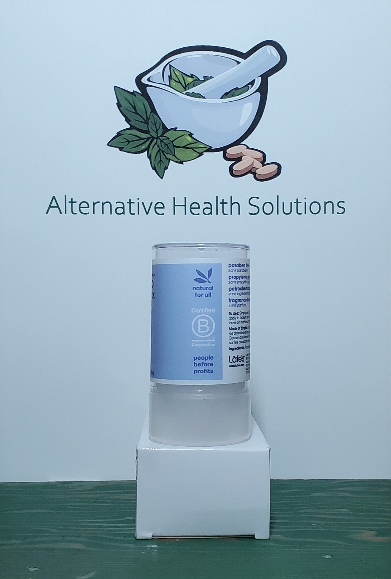 Lafe's Crystal Rock Deodorant 120g