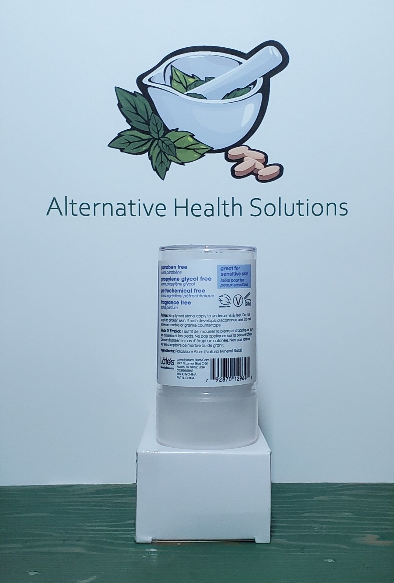 Lafe's Crystal Rock Deodorant 120g