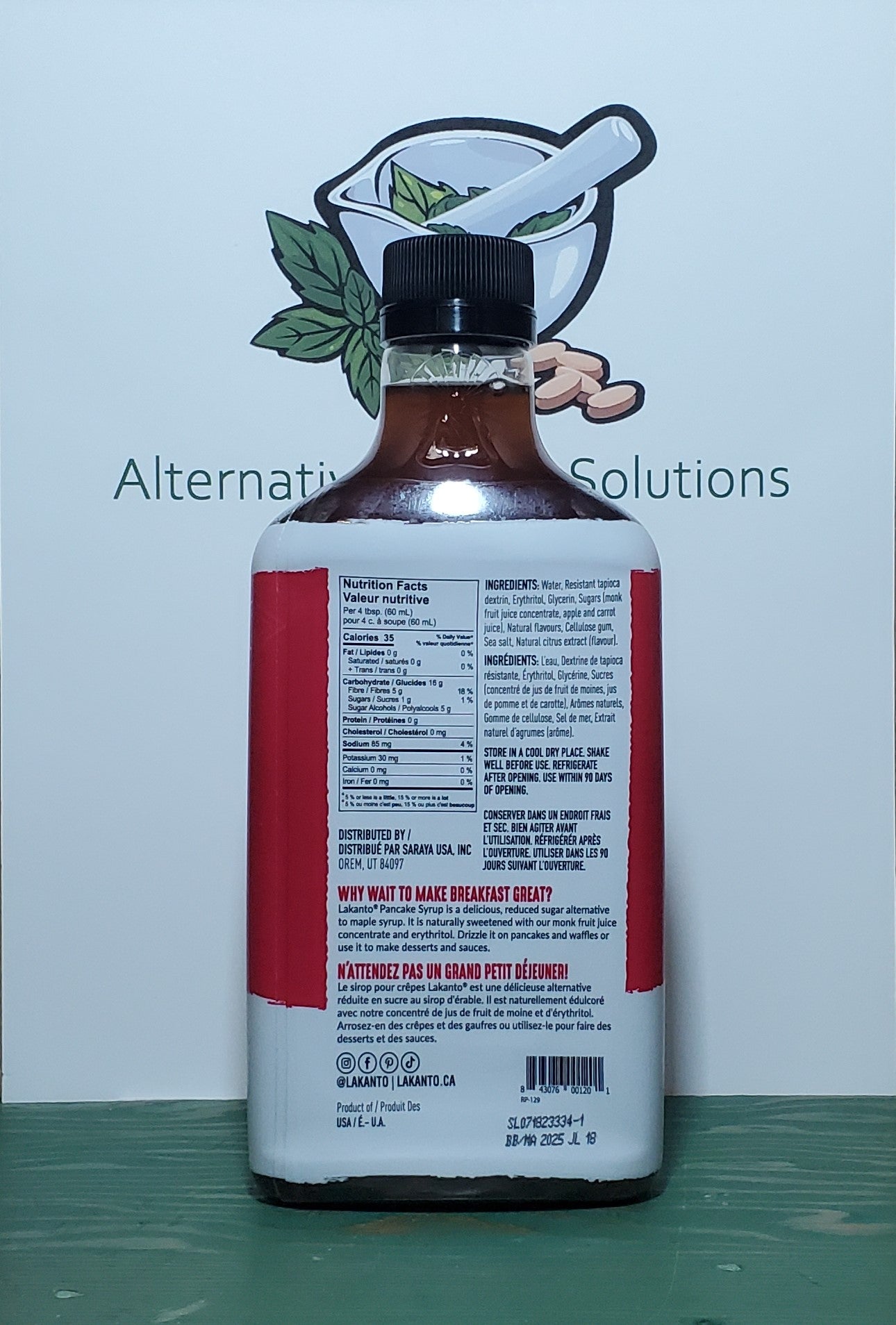 Lakanto Pancake Syrup 384ml
