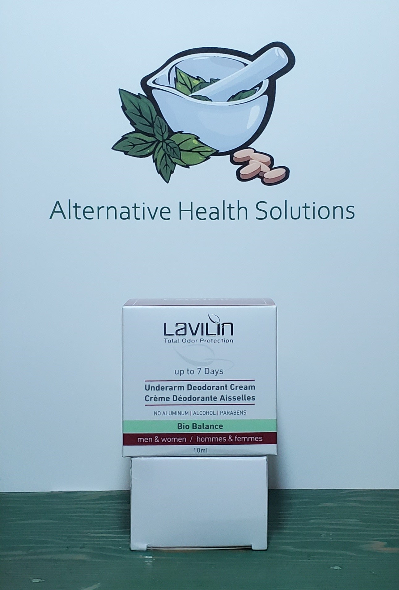 Lavilin Total Odor Protection Bio Balance Underarm Deodorant Cream 10ml