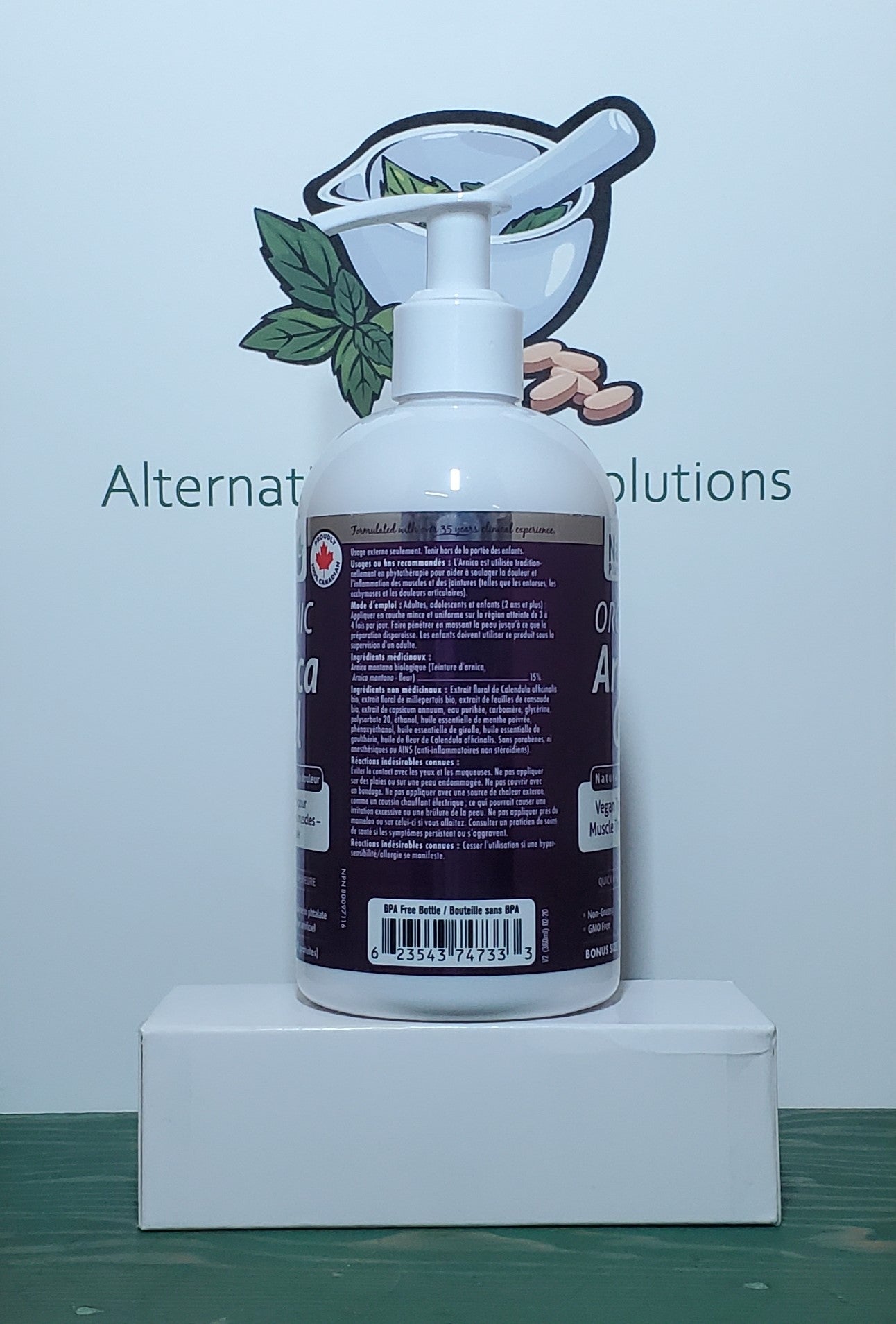 Naka Platinum Organic Arnica Gel 340ml