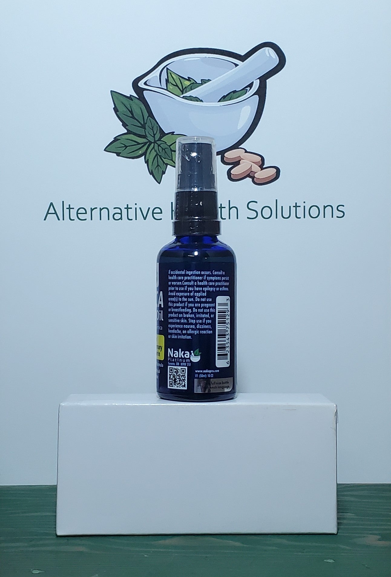 Naka Platinum Arnica Lavender & Rosemary Massage Oil 50ml
