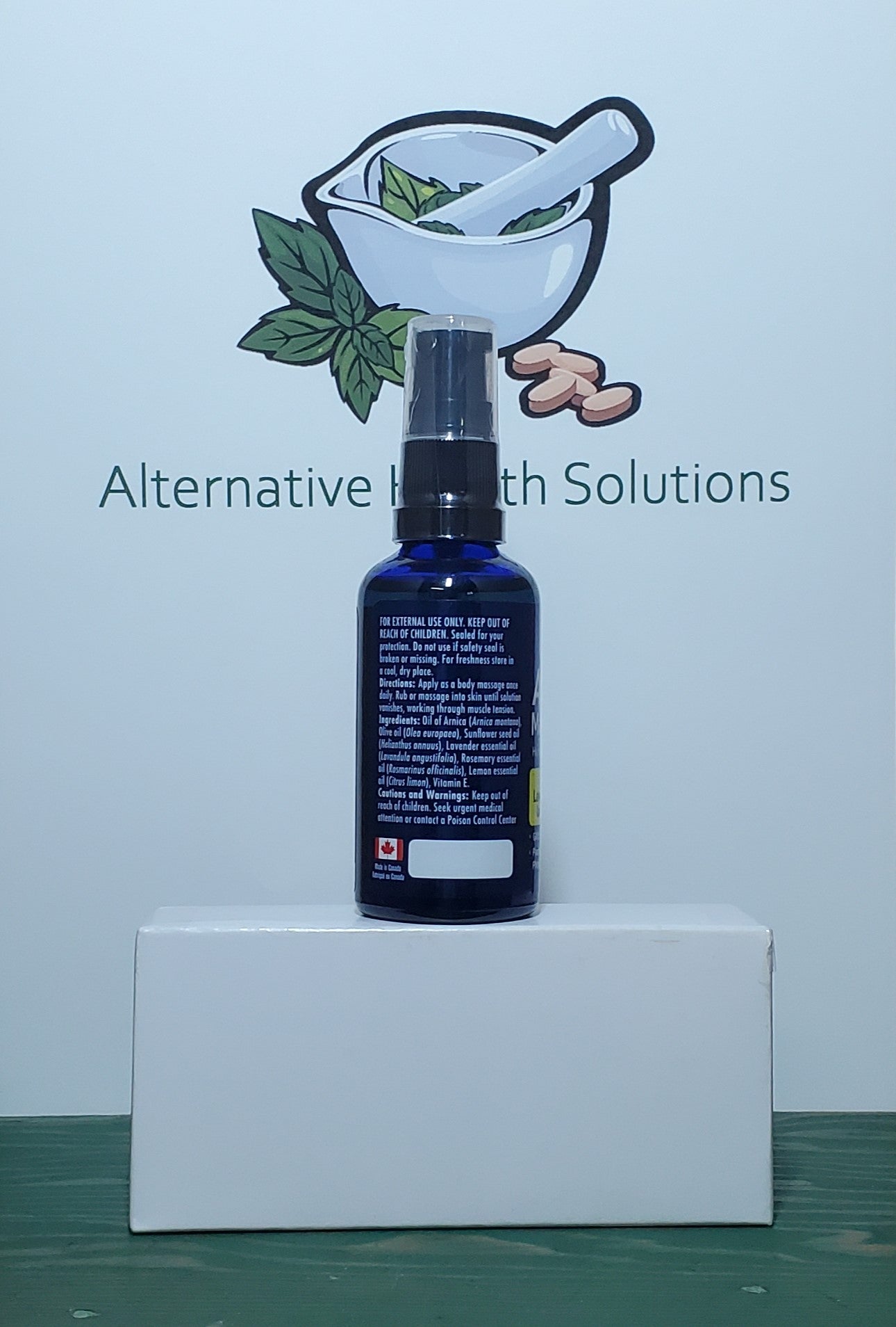 Naka Platinum Arnica Lavender & Rosemary Massage Oil 50ml