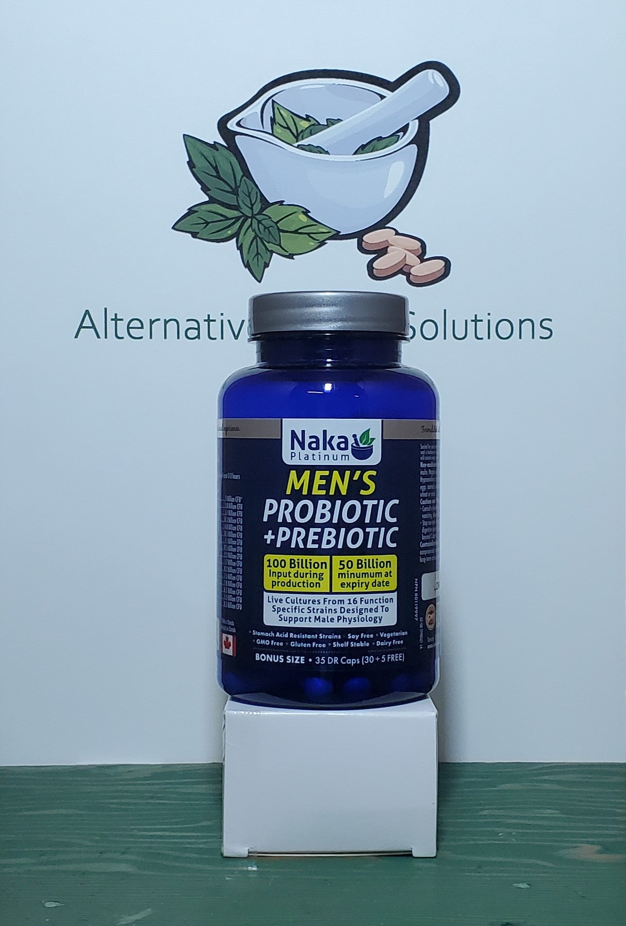 Naka Platinum Men's Probiotic + Prebiotic 35pc