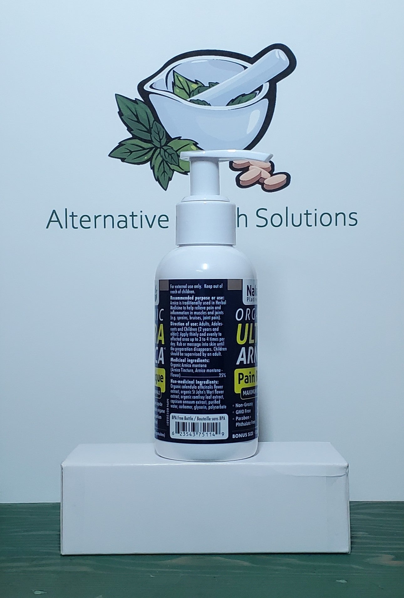 Naka Platinum Organic Ultra Arnica 120ml
