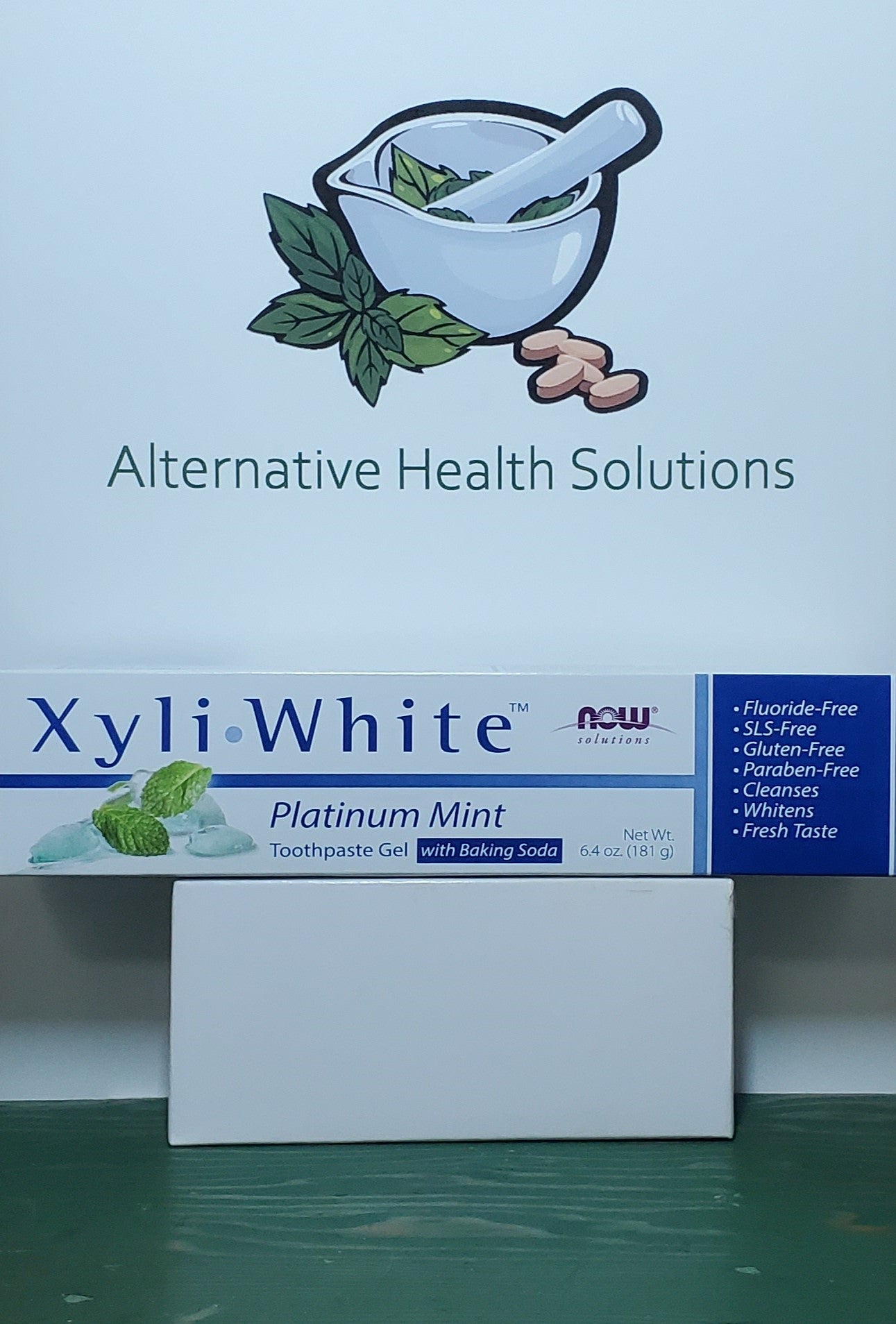 Now Xyli White Platinum Mint Toothpaste Gel 181g