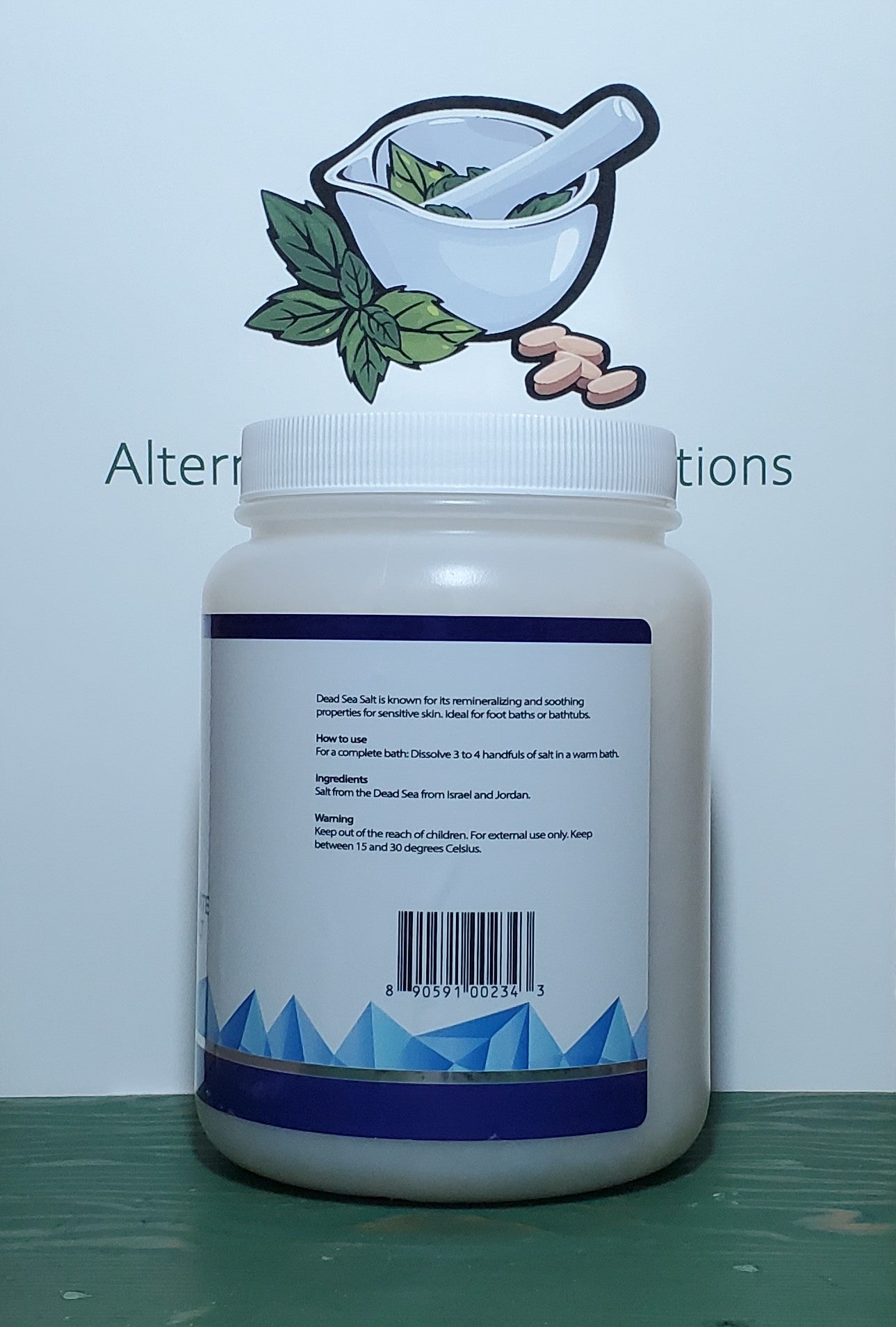 Oaskin Beauty Coarse Dead Sea Salt 1kg