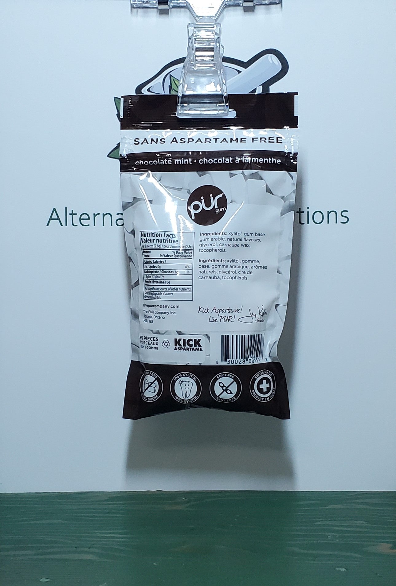 Pur Gum Chocolate Mint 77g