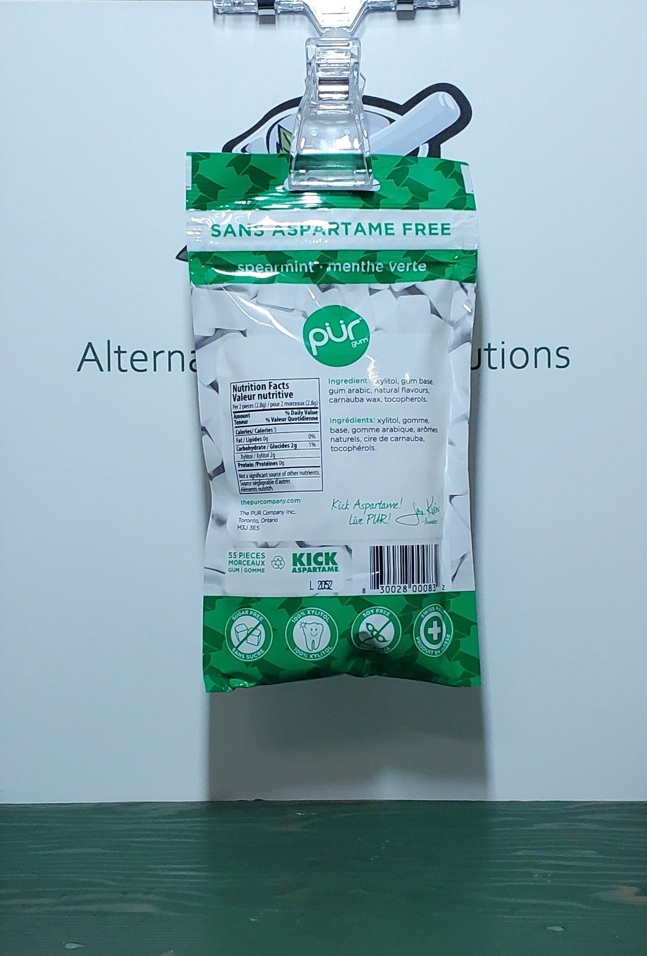 Pur Gum Spearmint 77g
