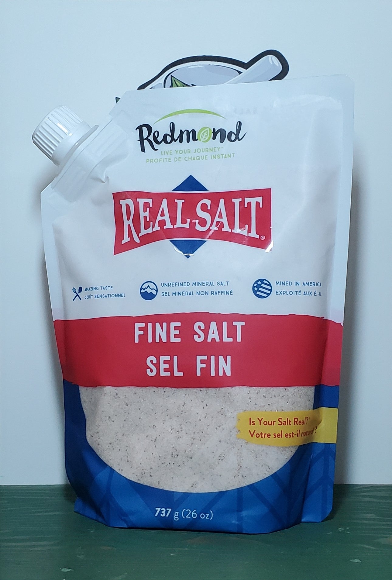 Redmond Real Salt Fine Salt 737g