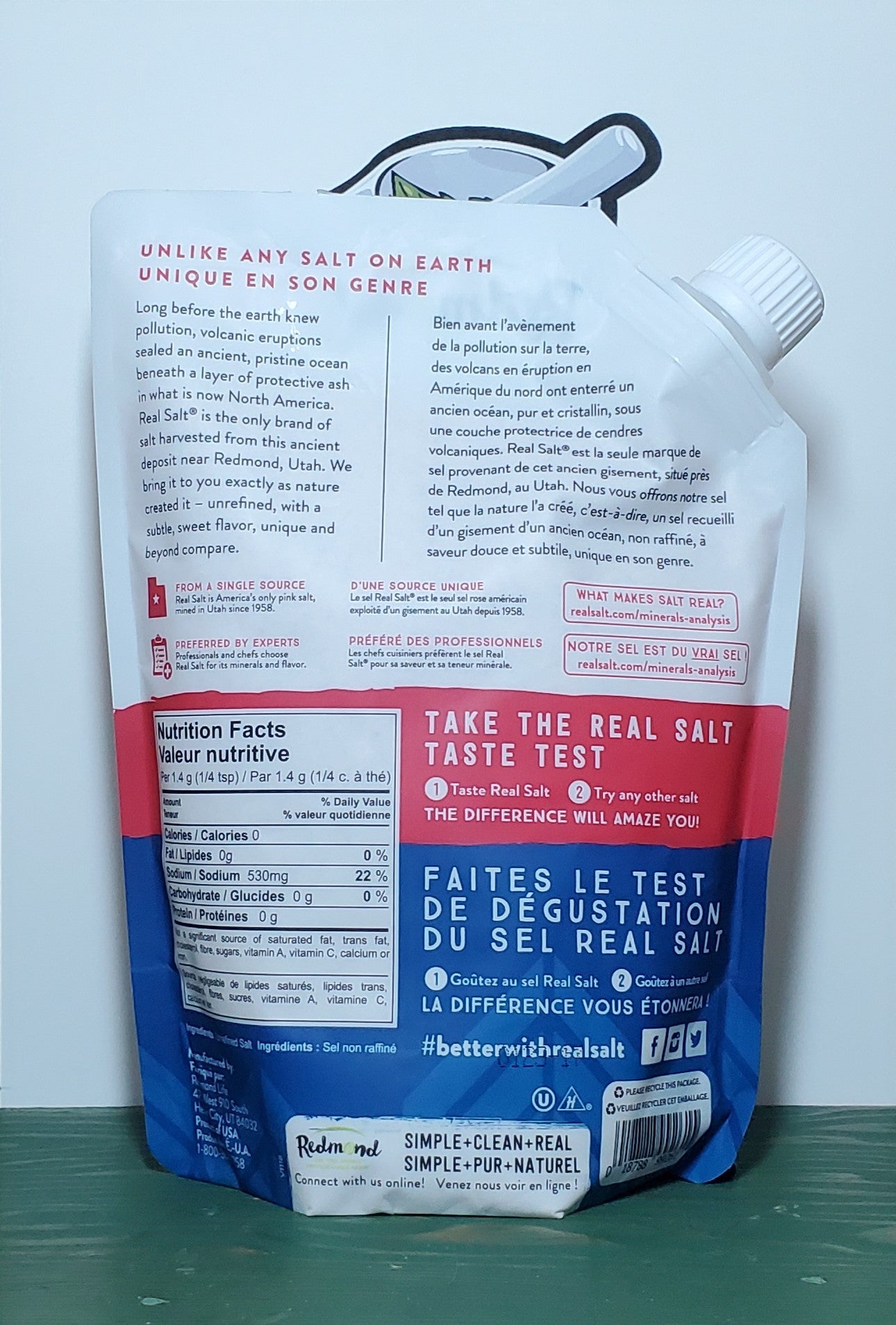 Redmond Real Salt Fine Salt 737g