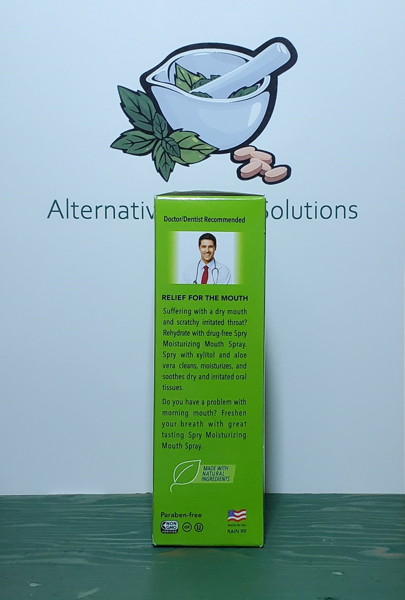 Spry Moisturizing Mouth Spray 134ml