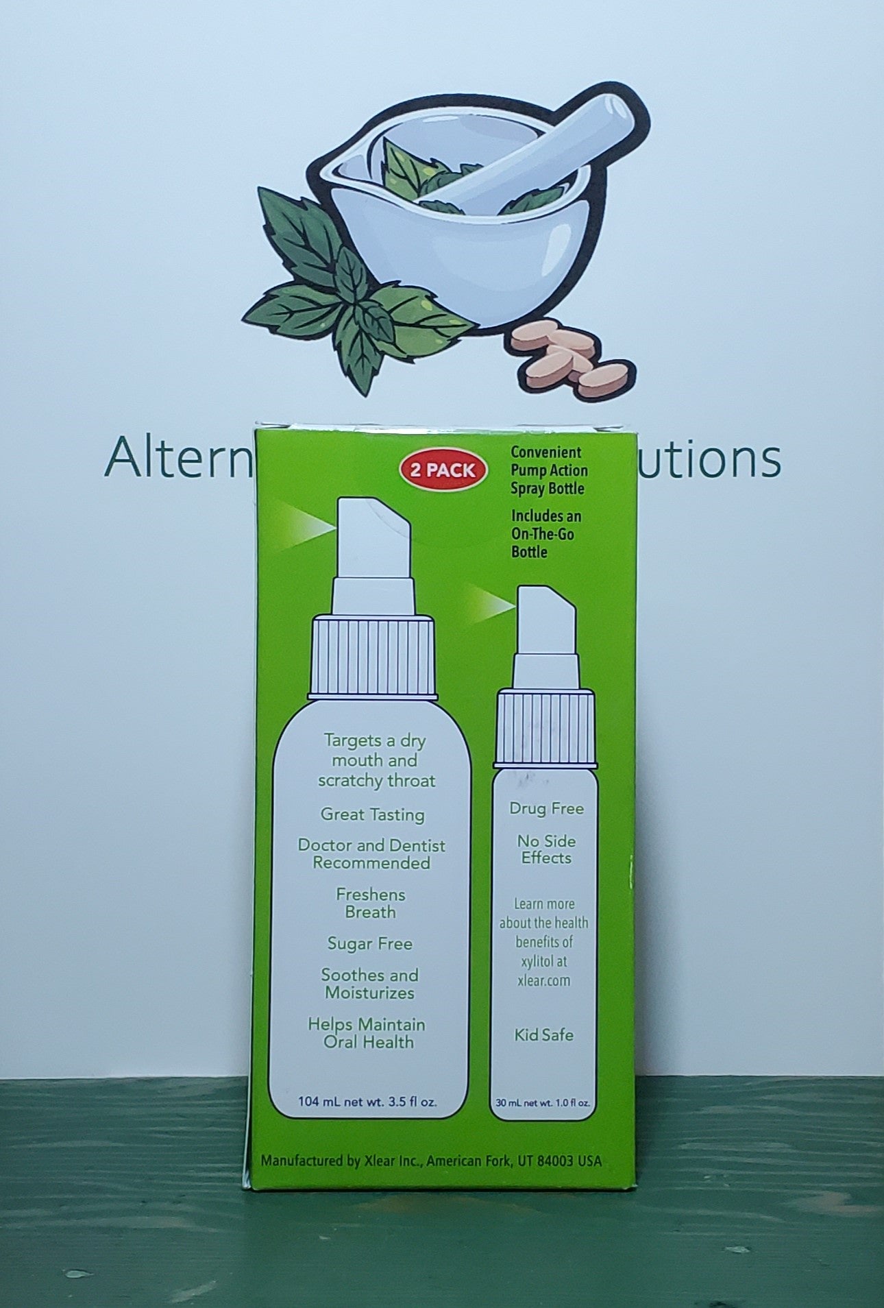 Spry Moisturizing Mouth Spray 134ml