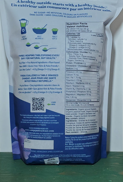 Brightside Organics Omega 3 Nutra Cleanse 1kg