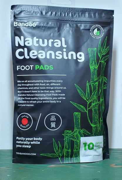 Bandoo Natural Cleansing Detox Foot Pads