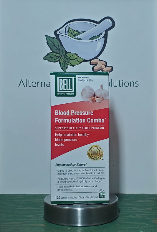 Bell #26b Blood Pressure Formulation Combo 120 capsules