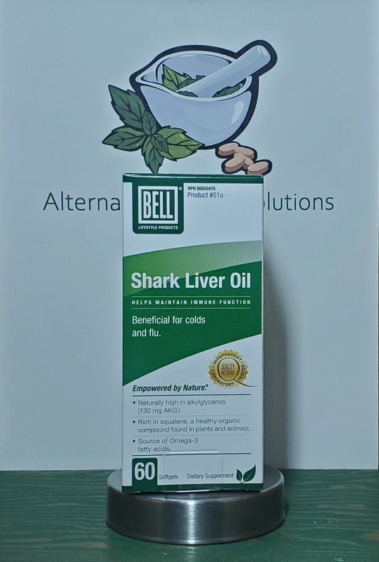 Bell #51a Shark Liver Oil 60 softgels