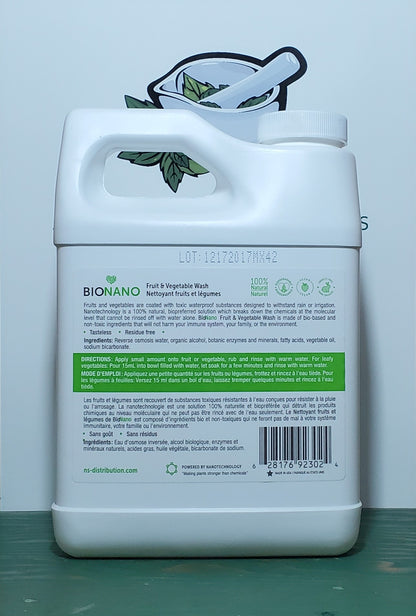 BioNano Fruit & Vegetable Wash 946ml