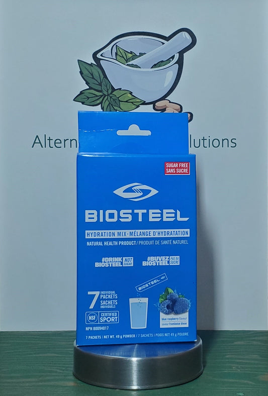 Biosteel Blue Raspberry Hydration Mix 7 packets