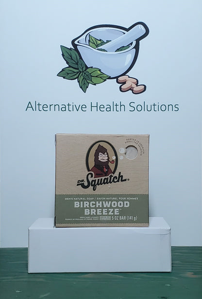 Dr. Squatch Men's Natural Soap Birchwood Breeze 141g